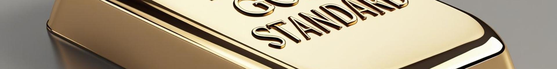 gold ingot with the words epo gold standard embossed on it