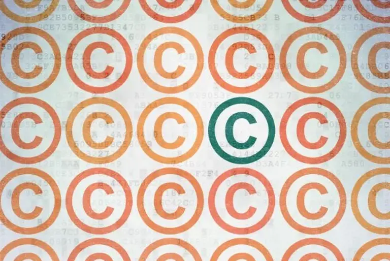 Copyright symbols