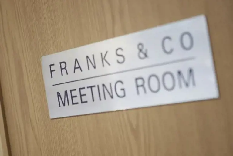 Picture of Franks & Co's meeting room