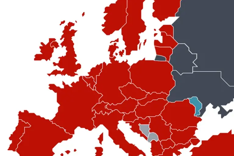 European Patent Convention states map