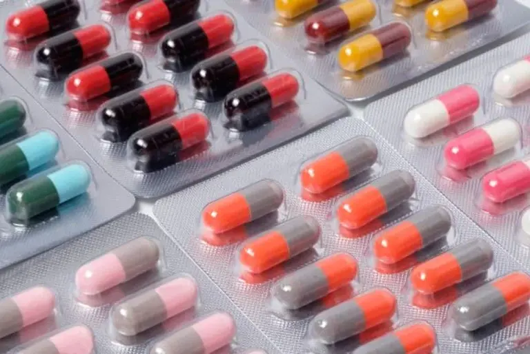 Pills in blister packs Pills in blister packs